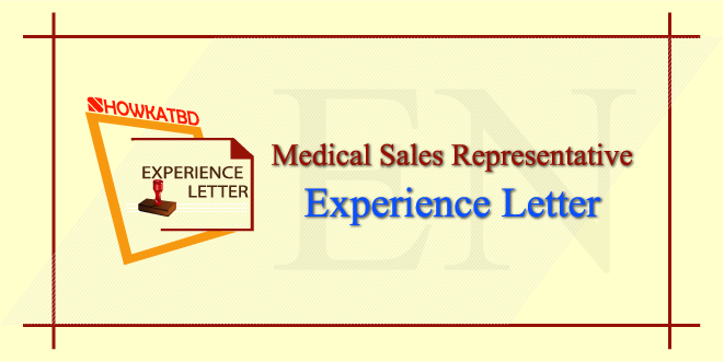 Medical Sales Representative Experience