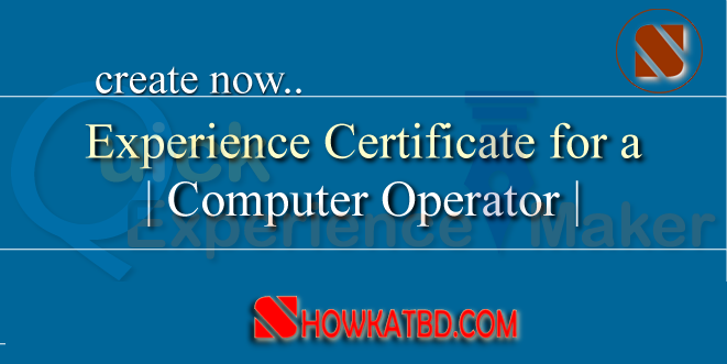 Create an IT Expert Experience Certificate easily online